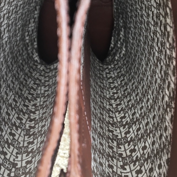 Tory Burch Brown Zip Up Riding Boots 9.5M New - Picture 7 of 8